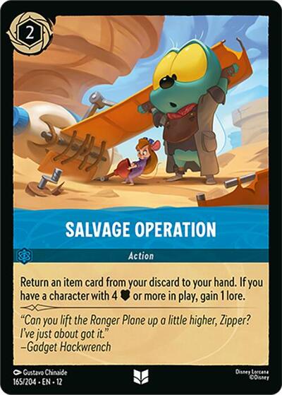 Salvage Operation (Wilds Unknown) Near Mint