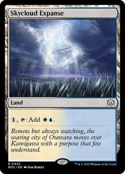 Skycloud Expanse (Commander: March of the Machine) Light Play