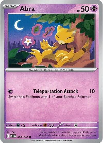 Abra (ME01: Mega Evolution) Near Mint