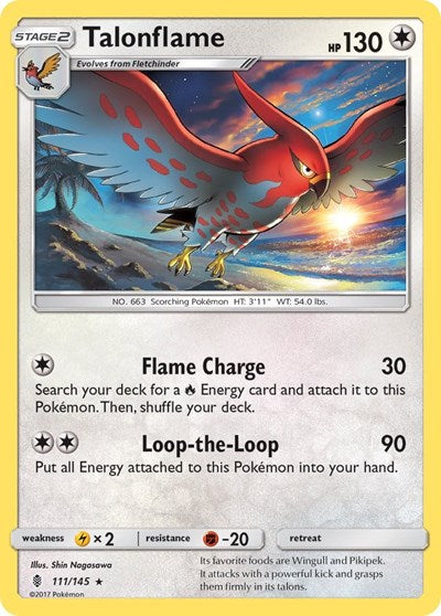 Talonflame (SM - Guardians Rising) Near Mint
