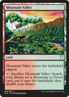 Mountain Valley (Commander 2018) Light Play