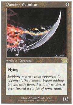 Dancing Scimitar (Classic 6th Edition) Light Play