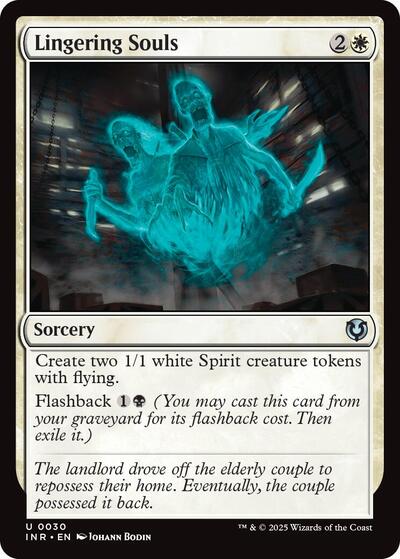 Lingering Souls (Innistrad Remastered) Light Play Foil