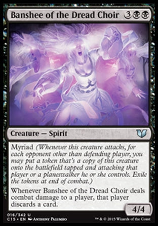 Banshee of the Dread Choir (Commander 2015) Light Play