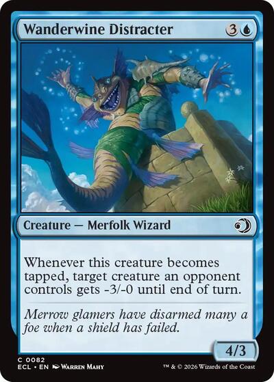 Wanderwine Distracter (Lorwyn Eclipsed) Near Mint Foil