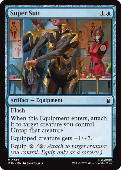 Super Suit (Marvel Super Heroes) Near Mint Foil