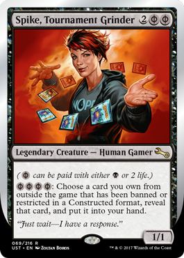 Spike, Tournament Grinder (Unstable) Light Play
