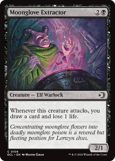 Moonglove Extractor (Lorwyn Eclipsed) Near Mint Foil