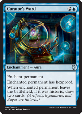 Curator's Ward (Dominaria) Light Play