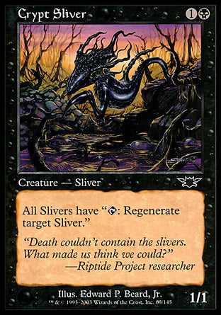 Crypt Sliver (Legions) Light Play