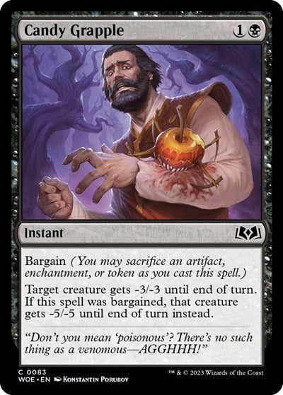 Candy Grapple (Wilds of Eldraine) Near Mint Foil