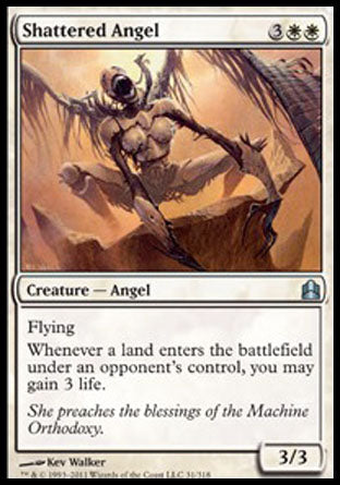 Shattered Angel (Commander) Light Play