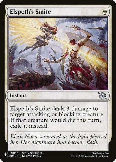 Elspeth's Smite (The List) Near Mint