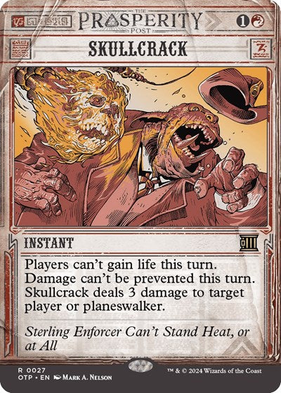 Skullcrack (Outlaws of Thunder Junction: Breaking News) Near Mint