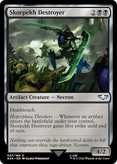 Skorpekh Destroyer (Universes Beyond: Warhammer 40K) Light Play