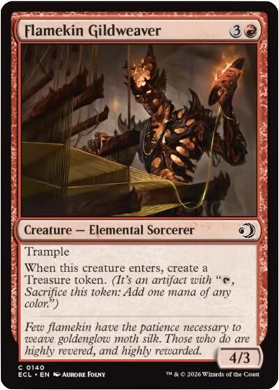 Flamekin Gildweaver (Lorwyn Eclipsed) Near Mint