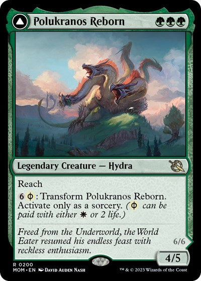 Polukranos Reborn (March of the Machine) Near Mint Foil