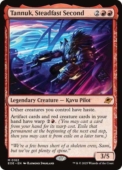 Tannuk, Steadfast Second (Edge of Eternities) Near Mint Foil