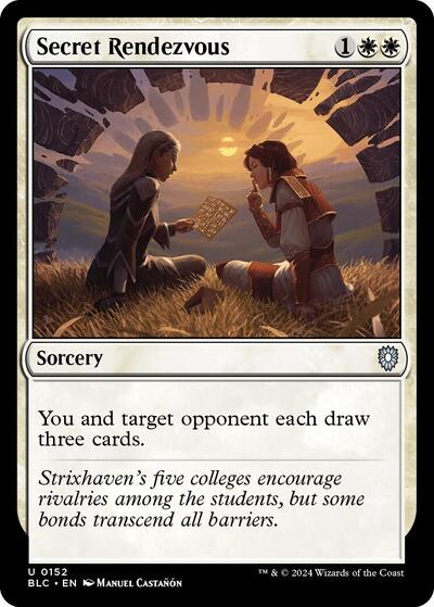 Secret Rendezvous (Commander: Bloomburrow) Near Mint