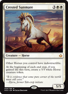 Crested Sunmare (Hour of Devastation) Light Play