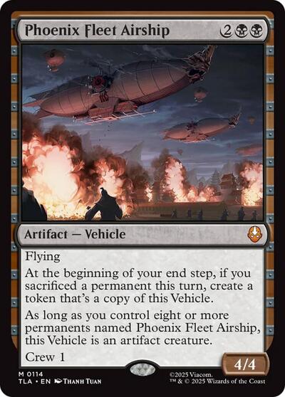 Phoenix Fleet Airship (Avatar: The Last Airbender) Near Mint