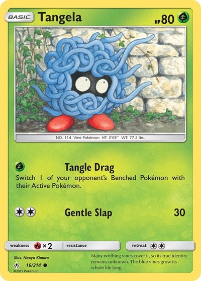 Tangela (SM - Unbroken Bonds) Near Mint Reverse Holofoil