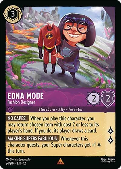 Edna Mode - Fashion Designer (Wilds Unknown) Near Mint