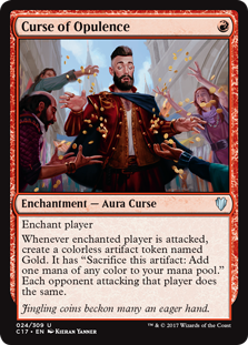 Curse of Opulence (Commander 2017) Light Play