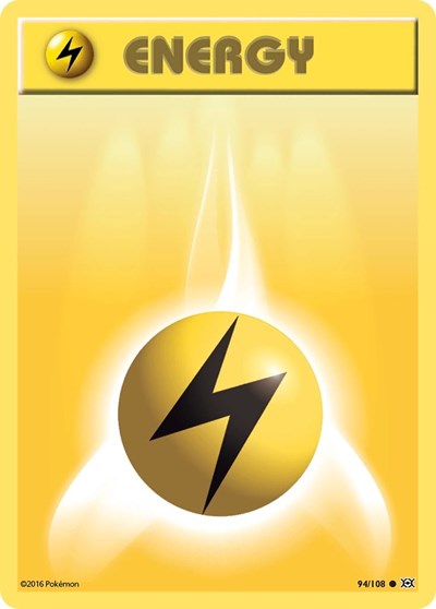 Lightning Energy (XY - Evolutions) Light Play Reverse Holofoil