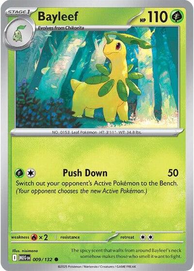 Bayleef (ME01: Mega Evolution) Near Mint Reverse Holofoil
