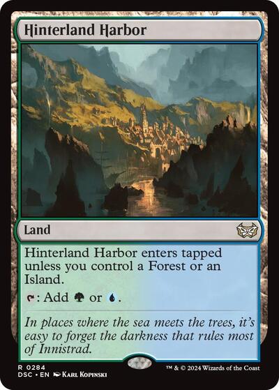 Hinterland Harbor (Commander: Duskmourn: House of Horror) Light Play