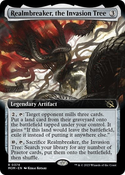 Realmbreaker, the Invasion Tree (Extended Art) (March of the Machine) Near Mint