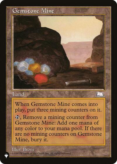 Gemstone Mine (WTH) (The List) Near Mint