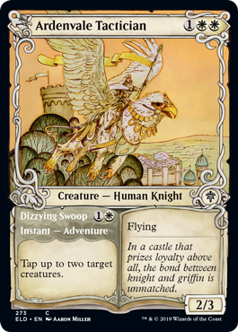 Ardenvale Tactician (Showcase) (Throne of Eldraine) Light Play