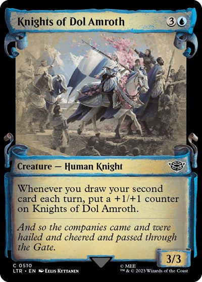Knights of Dol Amroth (Showcase Scrolls) (Universes Beyond: The Lord of the Rings: Tales of Middle-earth) Light Play