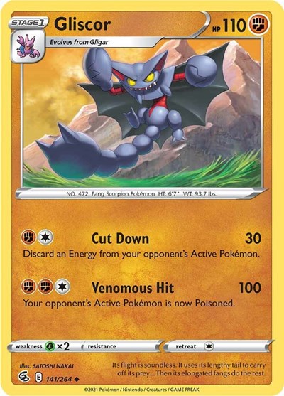 Gliscor (SWSH08: Fusion Strike) Near Mint