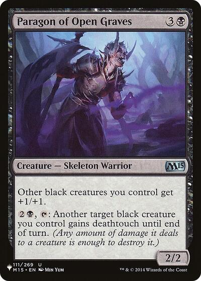 Paragon of Open Graves (The List) Near Mint