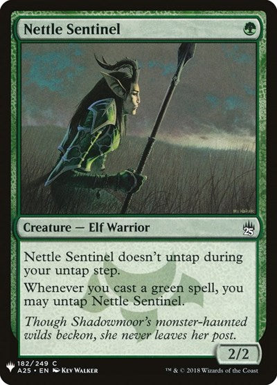 Nettle Sentinel (Mystery Booster) Light Play