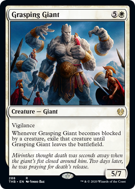 Grasping Giant (Theros Beyond Death) Light Play