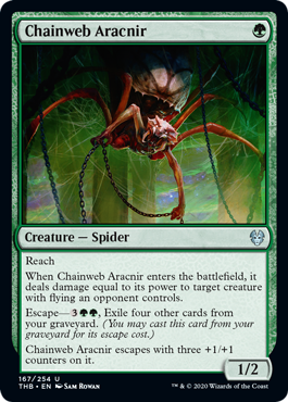 Chainweb Aracnir (Theros Beyond Death) Light Play Foil