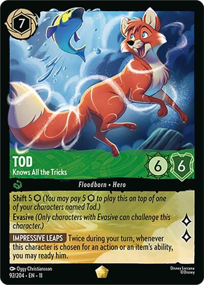 Tod - Knows All the Tricks (Winterspell) Near Mint
