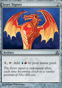 Izzet Signet (Guildpact) Light Play
