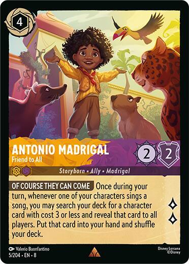 Antonio Madrigal - Friend to All (Reign of Jafar) Near Mint