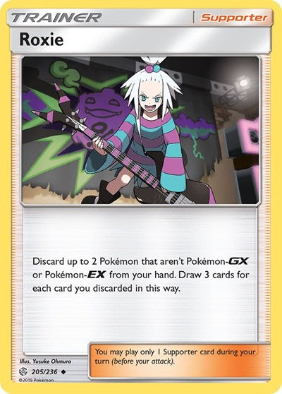 Roxie (SM - Cosmic Eclipse) Near Mint Reverse Holofoil