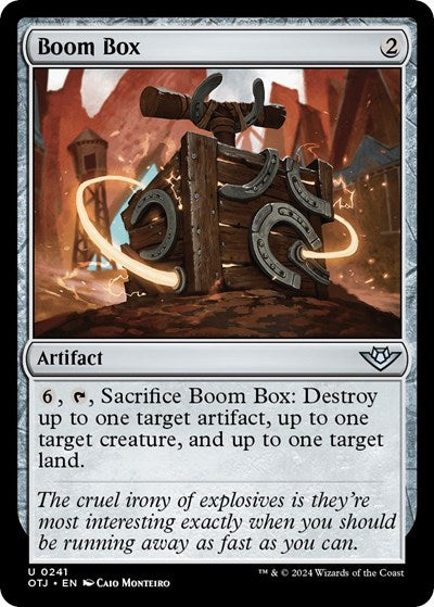 Boom Box (Outlaws of Thunder Junction) Light Play Foil