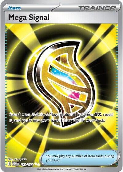 Mega Signal - 171 (ME01: Mega Evolution) Near Mint Holofoil