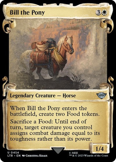 Bill the Pony (Showcase Scrolls) (Universes Beyond: The Lord of the Rings: Tales of Middle-earth) Light Play