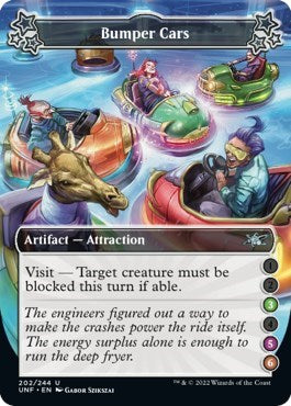 Bumper Cars (3-5-6) (Unfinity) Light Play