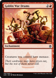 Goblin War Drums (Masters 25) Light Play