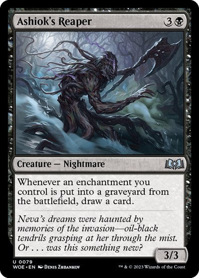 Ashiok's Reaper (Wilds of Eldraine) Near Mint Foil